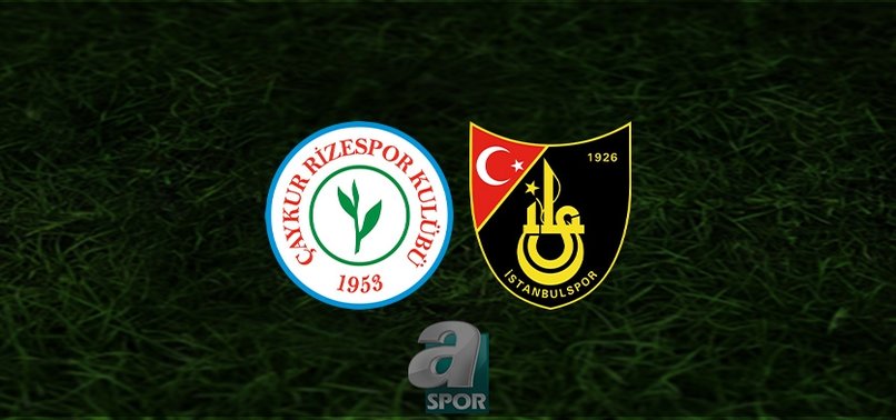 Çaykur Rizespor - İstanbulspor | CANLI (Çaykur Rizespor - İstanbulspor | Canlı Anlatım)