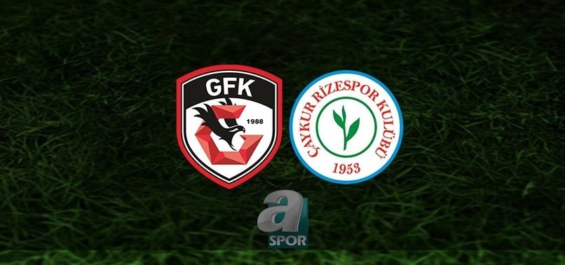 Gaziantep FK Çaykur Rizespor maçı CANLI İZLE (Gaziantep-Rizespor canlı anlatım)