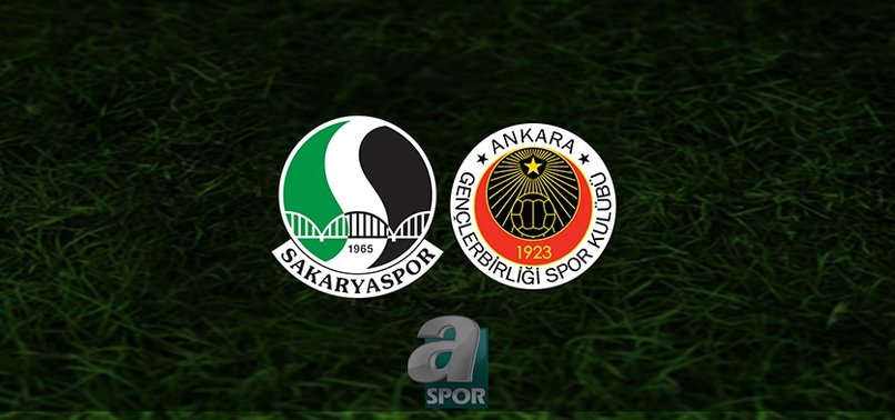 Sakaryaspor - Gençlerbirliği maçı ne zaman, saat kaçta ve hangi kanalda? | TFF 1. Lig