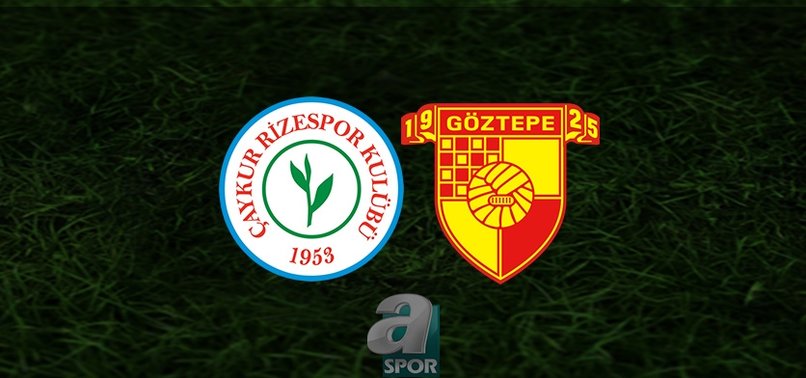 Çaykur Rizespor - Göztepe maçı ne zaman, saat kaçta ve hangi kanalda? | TFF 1. Lig