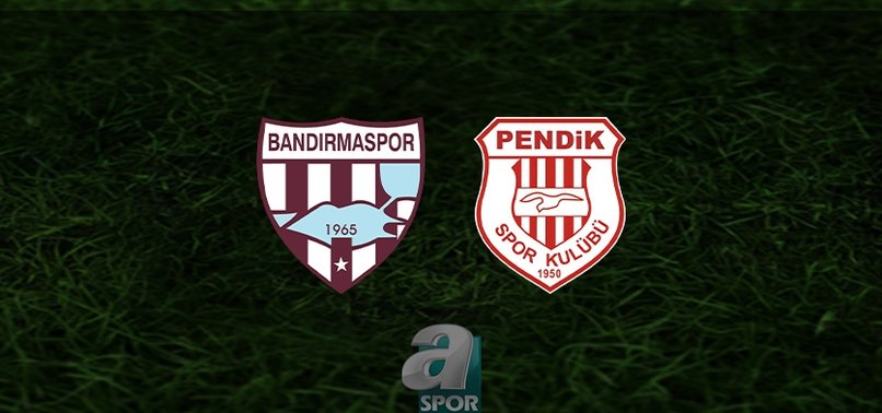 Bandırmaspor - Pendikspor maçı ne zaman, saat kaçta ve hangi kanalda? | TFF 1. Lig