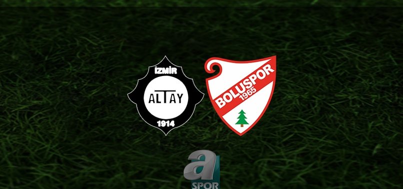 Altay - Boluspor maçı ne zaman, saat kaçta ve hangi kanalda? | TFF 1. Lig