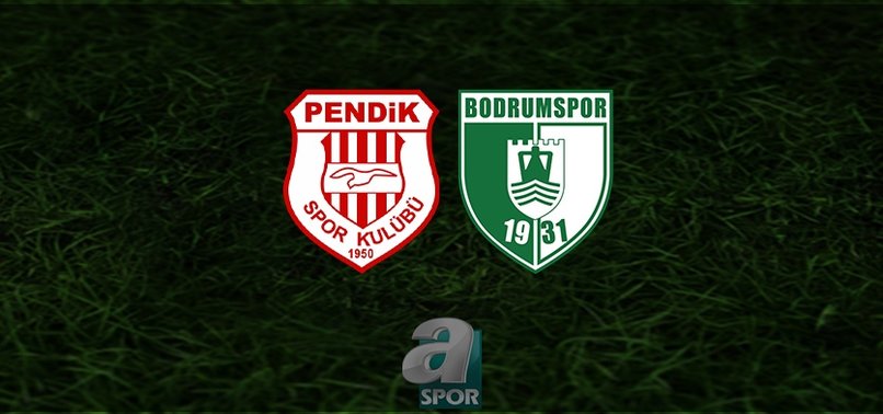 Pendikspor - Bodrumspor maçı ne zaman, saat kaçta ve hangi kanalda? | TFF 1. Lig