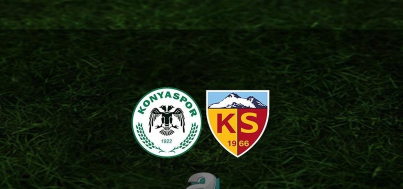 Konyaspor - Kayserispor maçı | CANLI