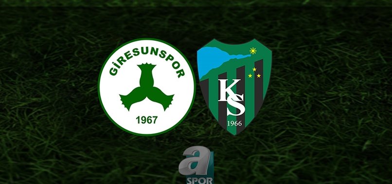 Giresunspor - Kocaelispor maçı ne zaman, saat kaçta ve hangi kanalda? | Trendyol 1. Lig