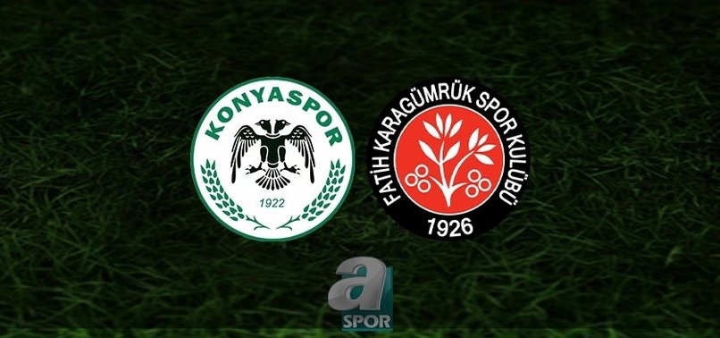 Konyaspor Fatih Karagümrük maçı CANLI İZLE (Konyaspor-Karagümrük canlı anlatım)