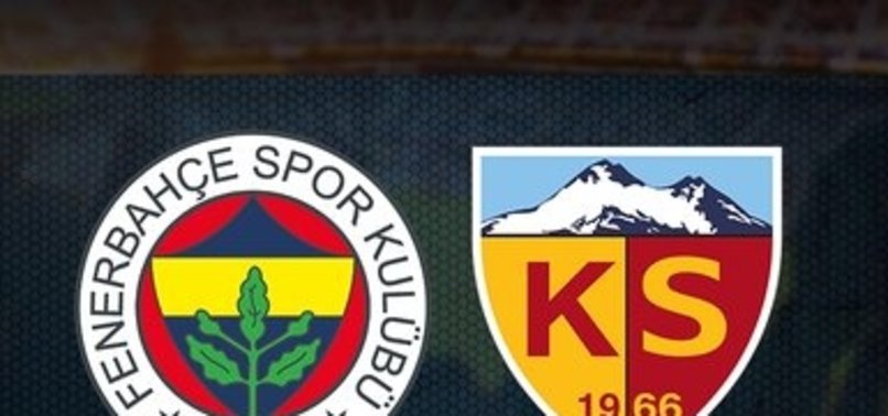 FENERBAHÇE KAYSERİSPOR MAÇI CANLI 📺 | Fenerbahçe - Kayserispor maçı hangi kanalda canlı yayınlanacak? Saat kaçta oynanacak?