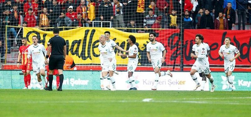 Kayserispor 1-2 Konyaspor (MAÇ SONUCU-ÖZET) | Konya galibiyet hasretine son verdi!