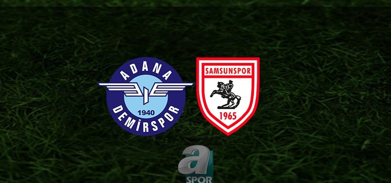 Yukatel Adana Demirspor - Yılport Samsunspor maçı ne zaman? Saat kaçta ve hangi kanalda? | Trendyol Süper Lig