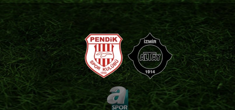 Pendikspor - Altay maçı ne zaman, saat kaçta ve hangi kanalda? | TFF 1. Lig