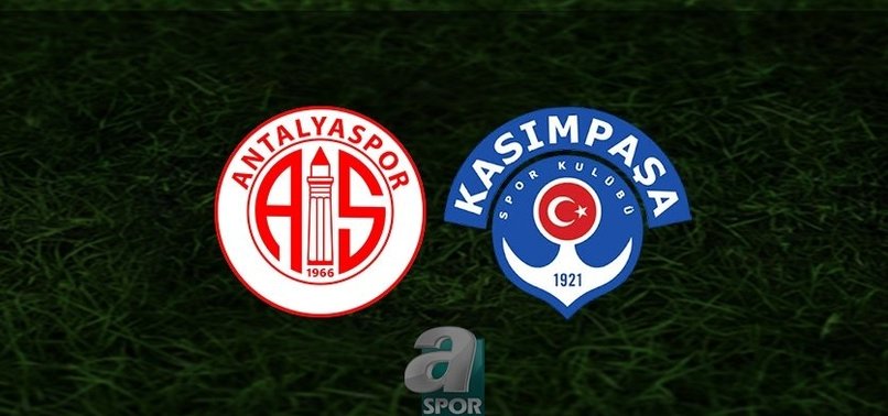 Antalyaspor - Kasımpaşa maçı canlı anlatım (Antalyaspor - Kasımpaşa maçı CANLI İZLE)