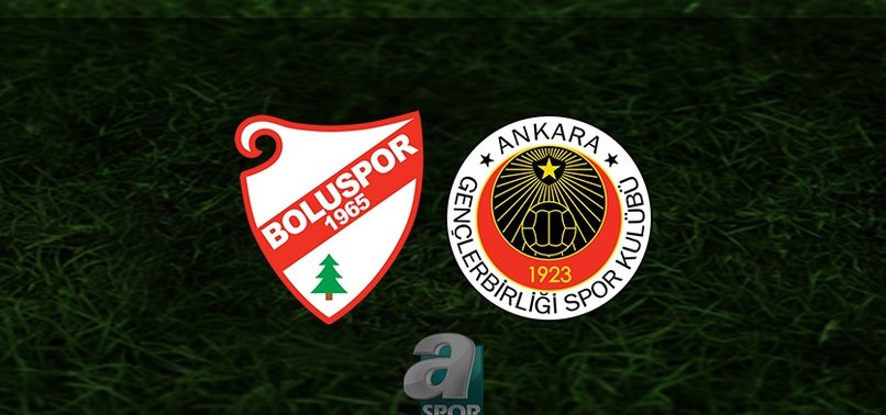 Boluspor - Gençlerbirliği maçı ne zaman, saat kaçta ve hangi kanalda? | TFF 1. Lig